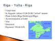 Prezentācija 'Romantic Tour "Riga - Yalta - Riga"', 4.