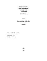 Referāts 'Dzimstības līmenis', 1.