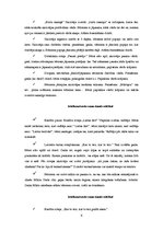 Paraugs 'Skolotājas piedāvātās aktivitātes runas aktivizēšanai nedēļas garumā', 4.