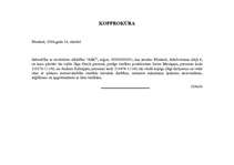 Konspekts 'Prokūra', 15.