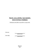 Paraugs 'Darba instruktāža', 1.