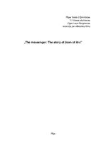 Referāts 'Žannas d'Arkas filmas "The Messenger: The Story of Joan of Arc" interpretācijas ', 1.