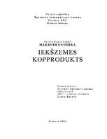 Referāts 'Iekšzemes kopprodukts', 1.