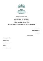 Konspekts 'Sestais laboratorijas darbs būvmateriālos', 1.