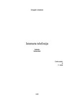 Konspekts 'Interneta telefonija', 1.