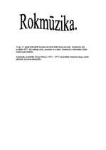 Konspekts 'Jaunākā laika mūzika un dziedātāji', 4.
