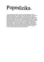 Konspekts 'Jaunākā laika mūzika un dziedātāji', 10.