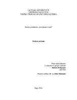 Prakses atskaite 'Ievadprakse tiesā. Tiesību principu pielietošana tiesas procesā', 1.
