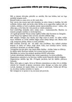 Eseja 'Kurzemes zemnieka stāsts par bēgļu gaitām Pirmā pasaules kara laikā', 1.