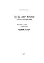 Referāts 'Veselīgs uzturs ikvienam', 1.