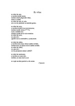 Eseja 'Dzejolis "Es vēlos"', 1.