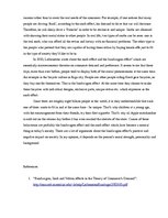 Eseja 'Bandwagon and Snob Effects in My Life', 2.