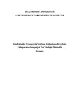 Referāts 'Intelektuālo transporta sistēmu iekļaušana bezpilota lidaparātos, integrējot tos', 1.