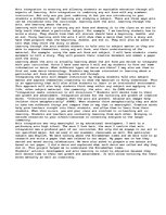 Eseja 'Integrating the Arts into the Curriculum', 1.
