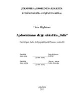 Referāts 'AAS "Balta"', 1.