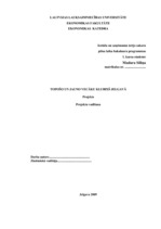 Referāts 'Topošo un jauno vecāku klubiņš Jelgavā', 1.