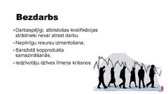 Prezentācija 'Bezdarba problēmas Latvijā', 3.