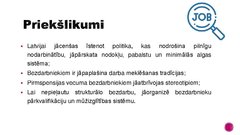 Prezentācija 'Bezdarba problēmas Latvijā', 16.