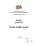 Referāts 'Lielākie IT projekti Latvijā', 1.