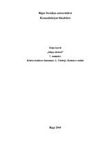 Eseja 'Ļevs Tolstojs "Kreicera sonāte"', 1.