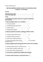 Konspekts 'Ilgtermiņa ieguldījumu uzskaite, kontrole un to izmantošanas analīze uzņēmumā “A', 1.