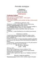 Konspekts 'Politiskās ideoloģijas. Liberālisms XX gs. Liberālā demokrātija', 1.