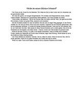 Eseja 'Jedes ist seines Gluckes Schmied', 1.