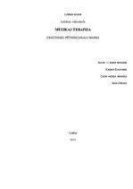 Referāts 'Mūzikas terapija', 1.