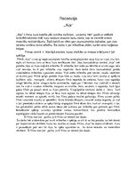 Eseja 'Filma "Aija"', 1.