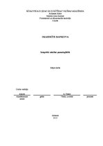 Konspekts 'Integrētās macības pamatizglītībā', 1.