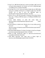 Referāts 'Trombocītiem bagātinātas plazmas un fibrīna pielietošana diabētiskās čūlas aprūp', 34.