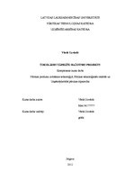 Referāts 'Šokolādes tāfelīšu ražošanas projekts', 1.