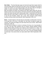 Konspekts 'Heart Attack and Stroke', 1.