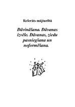Referāts 'Dāvināšana. Dāvanas izvēle. Dāvanas, ziedu pasniegšana un noformēšana', 1.
