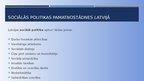 Prezentācija 'Sociālā politika Latvijā', 3.
