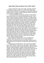Eseja 'Ingas Ābeles stāsta "Uzdāviniet man vijolīti" analīze', 1.