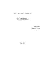 Eseja 'Sociālās tiesības', 1.