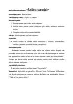 Konspekts 'Orientēšanās plaknē, telpā un laikā. Apmācība vecākā pirmsskolas vecuma bērniem', 13.