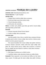 Konspekts 'Orientēšanās plaknē, telpā un laikā. Apmācība vecākā pirmsskolas vecuma bērniem', 17.