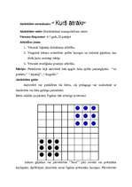 Konspekts 'Orientēšanās plaknē, telpā un laikā. Apmācība vecākā pirmsskolas vecuma bērniem', 20.