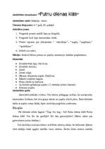 Konspekts 'Orientēšanās plaknē, telpā un laikā. Apmācība vecākā pirmsskolas vecuma bērniem', 22.