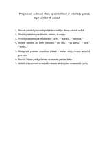 Konspekts 'Orientēšanās plaknē, telpā un laikā. Apmācība vecākā pirmsskolas vecuma bērniem', 26.