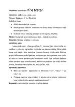 Konspekts 'Orientēšanās plaknē, telpā un laikā. Apmācība vecākā pirmsskolas vecuma bērniem', 29.