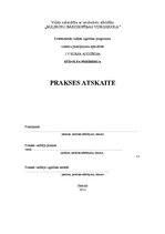 Prakses atskaite 'Prakses atskaite telpu uzkopšanā "Baltic Beach Hotel"', 1.