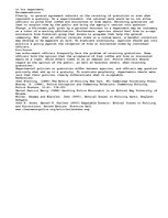 Eseja 'Law Enforcement: Issues', 2.