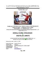 Referāts 'Digitālais jurists', 1.