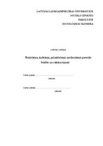 Referāts 'Futūrisma, kubisma, primitīvisma un modernisma paveidu būtība un raksturojums', 1.