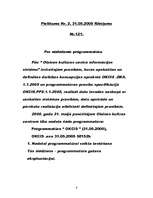 Konspekts 'Informācijas sistēmas nodošanas ekspluatācijā plāns', 6.