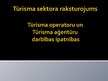 Prezentācija 'Tūrisma sektora raksturojums', 1.
