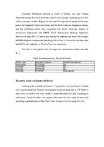 Referāts 'The Analysis of Tourism Industry in Toronto', 12.